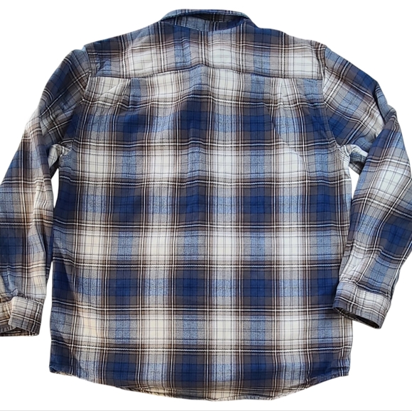 Carhartt Hubbard Heavyweight Orginal Fit Flannel Button-down Long Sleeve Shirt L - Picture 2 of 13